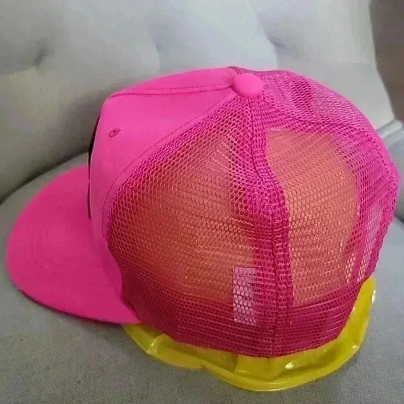 Amsoil Off-Road Presented By US Air Force Hot Pink Mesh Backed Destressed - Picture 2 of 5